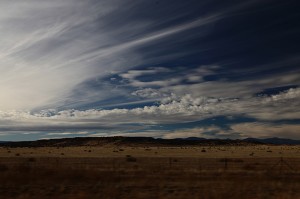 high desert sky, NM