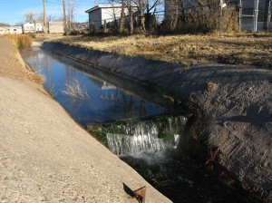 water from underground spring