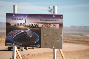 spaceport sign
